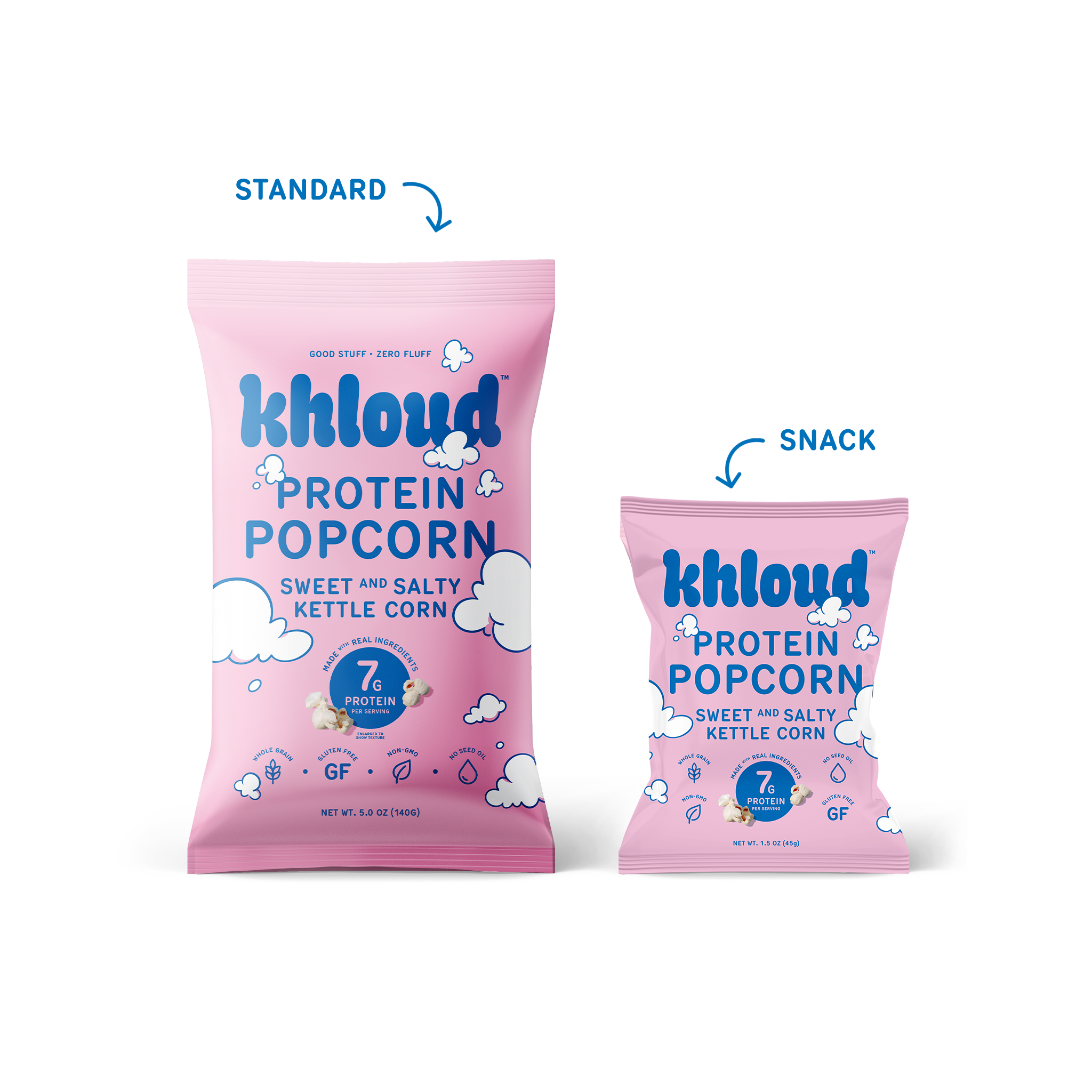 24-Pack | Sweet & Salty Kettle Corn Protein Popcorn (Snack Size)