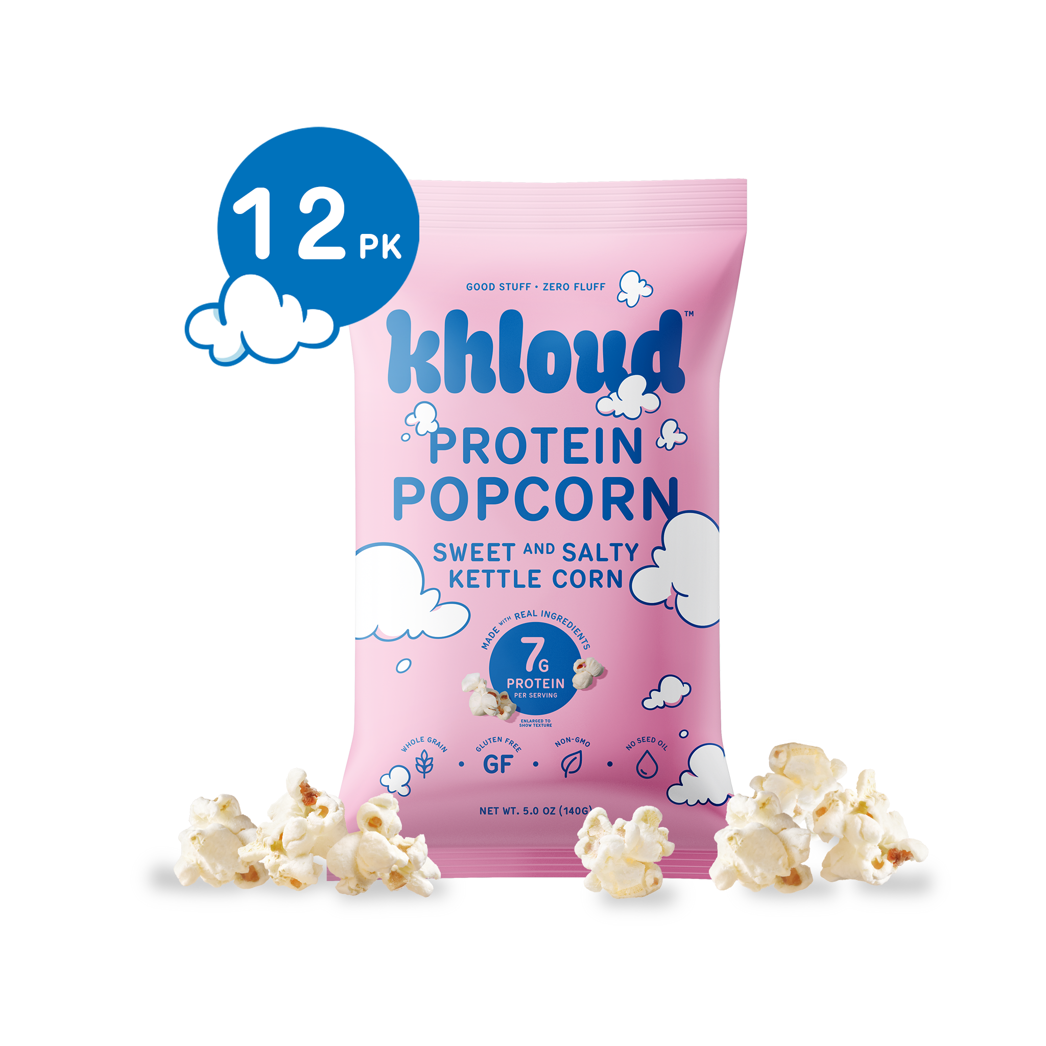 Sweet & Salty Kettle Corn Protein Popcorn (Standard Size)