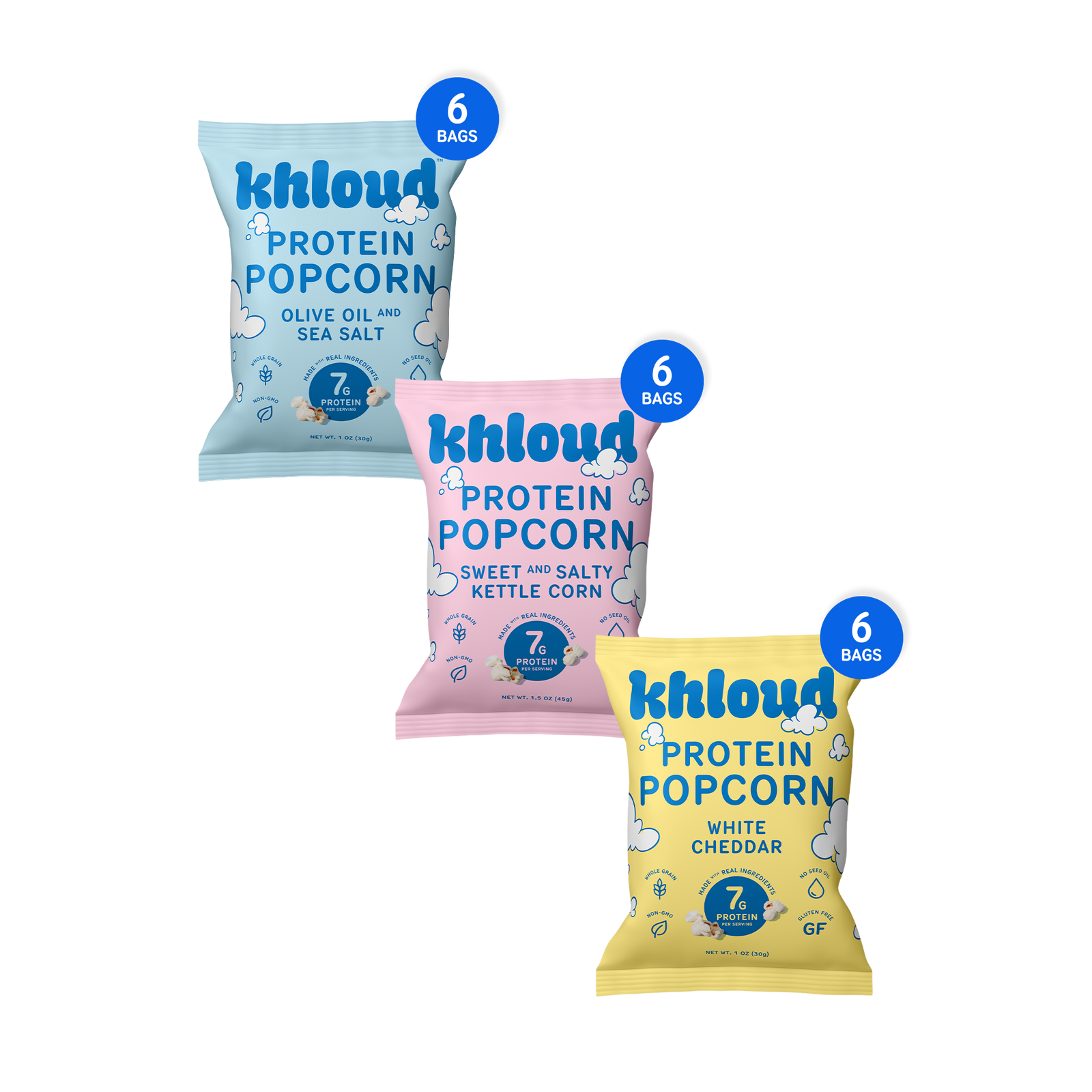 18-Pack | Protein Popcorn Variety Pack (Snack Size)