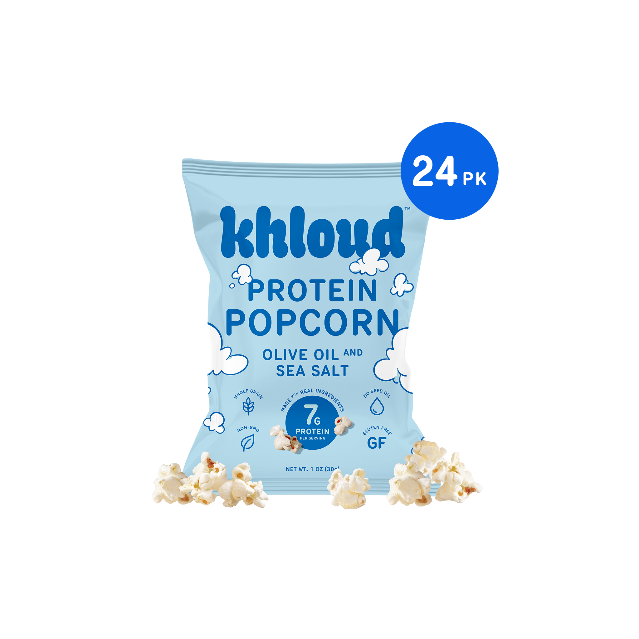 24-Pack | Olive Oil & Sea Salt Protein Popcorn (Snack Size)