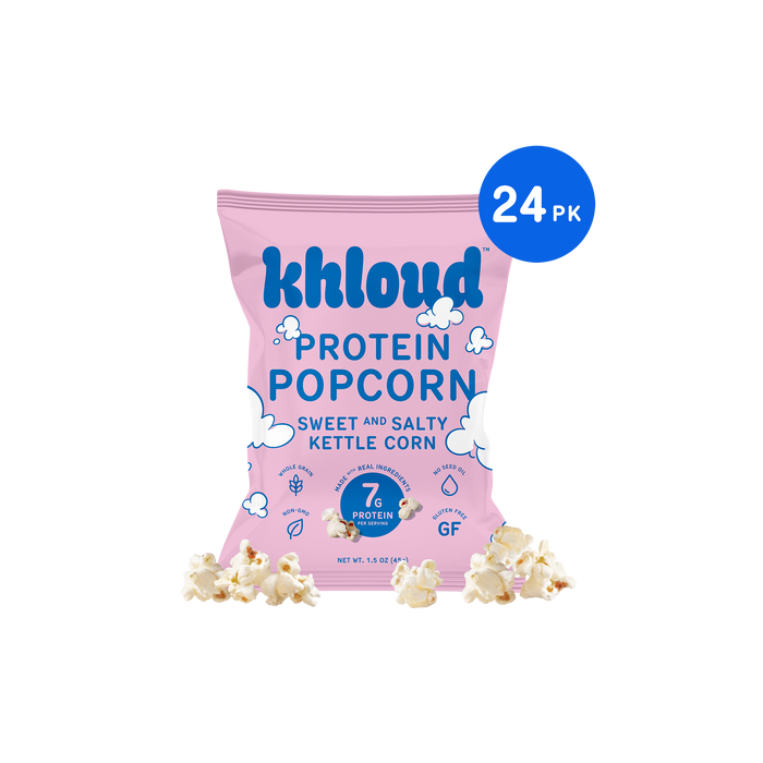 24-Pack | Sweet & Salty Kettle Corn Protein Popcorn (Snack Size)