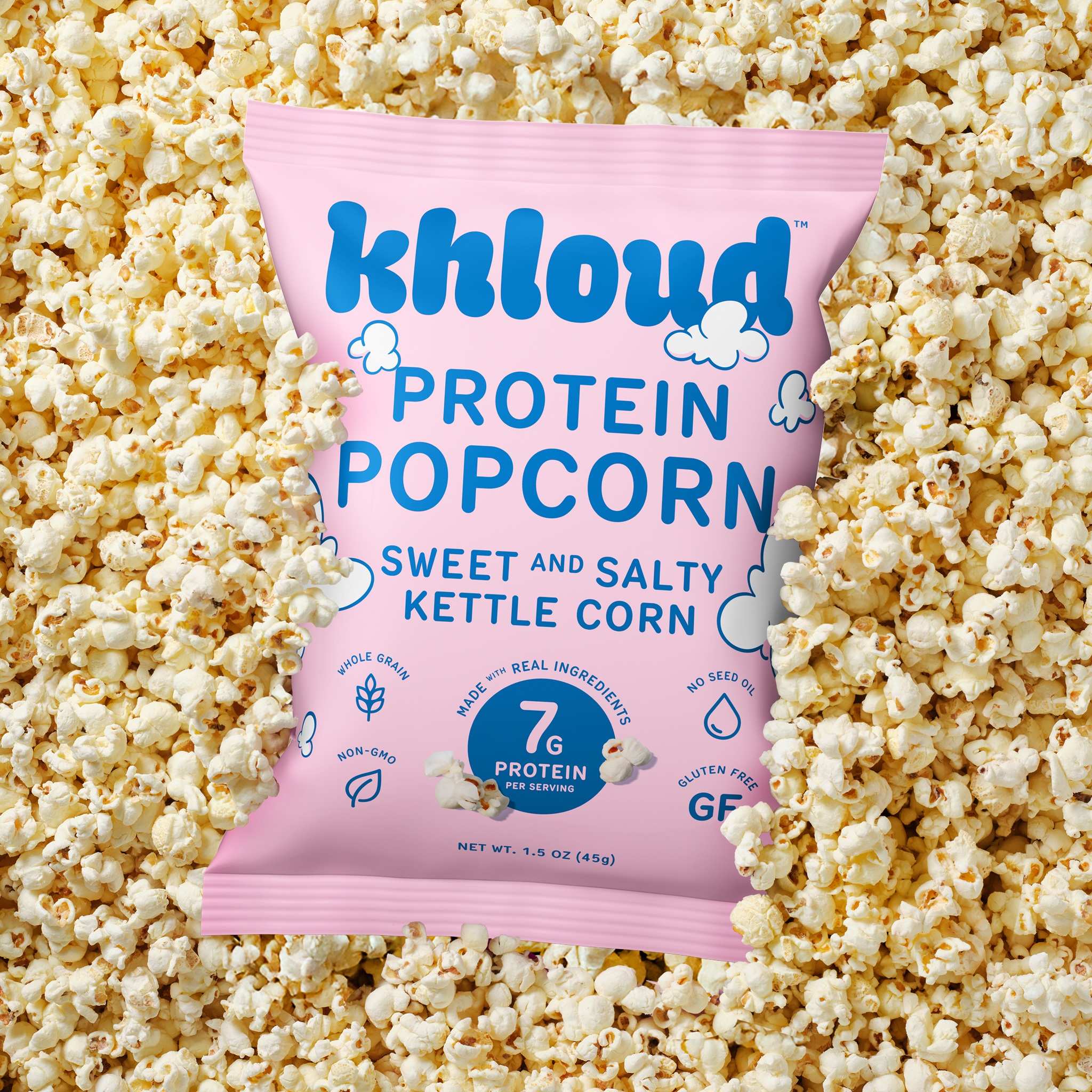 24-Pack | Sweet & Salty Kettle Corn Protein Popcorn (Snack Size)