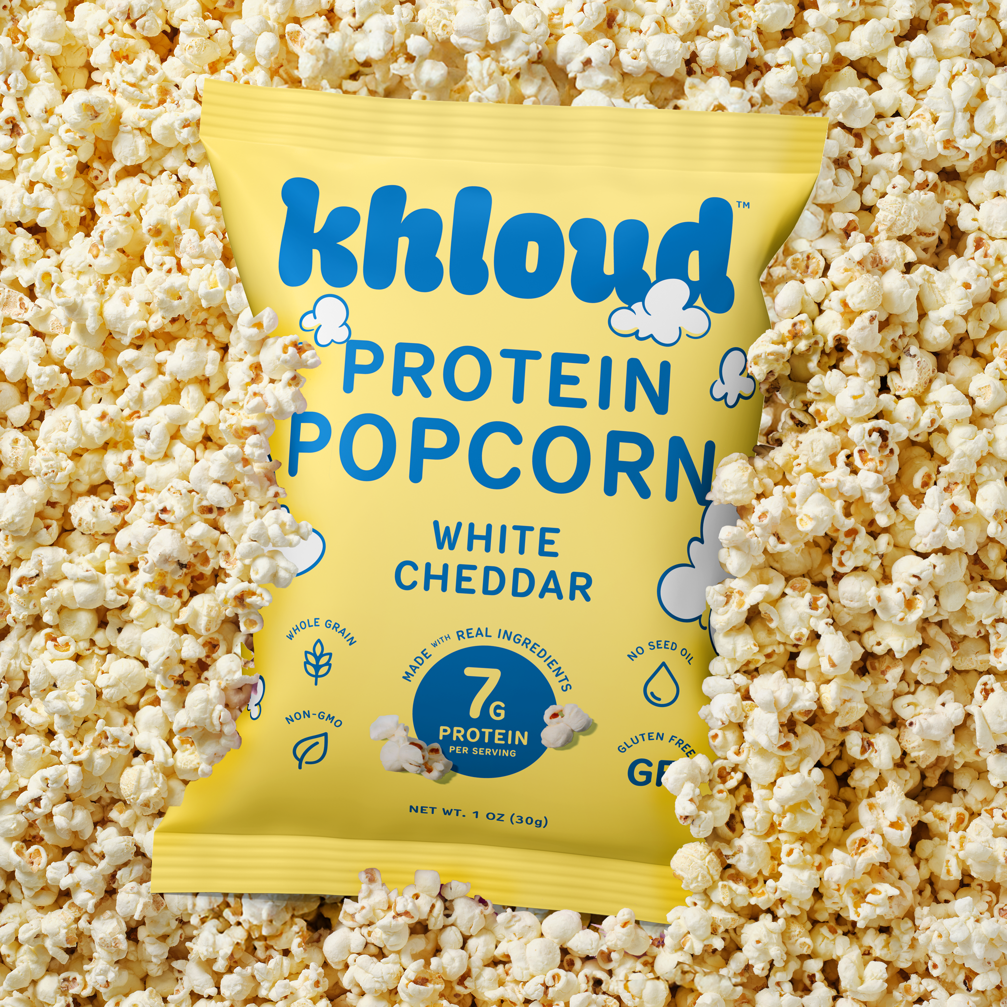 24-Pack | White Cheddar Protein Popcorn (Snack Size)