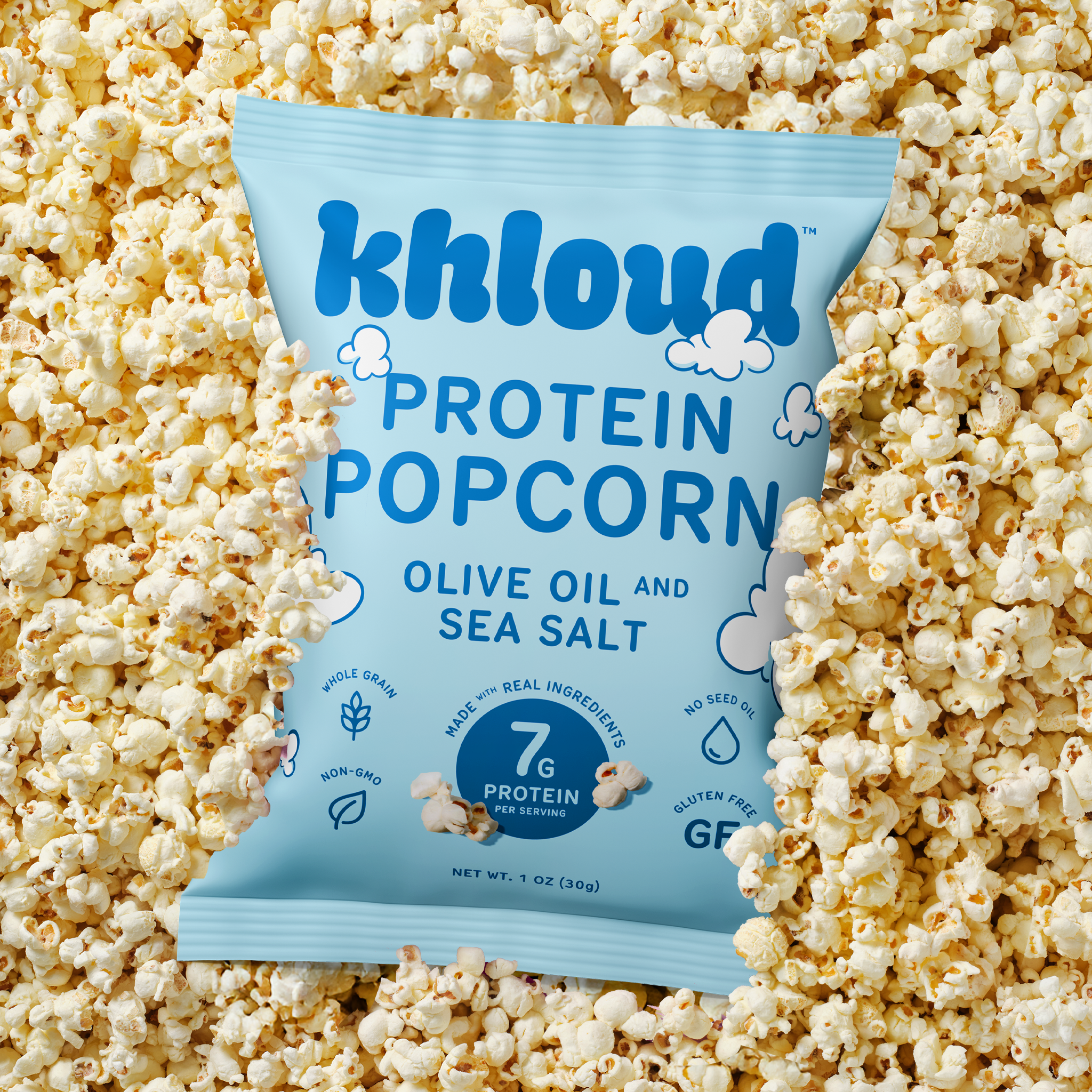 24-Pack | Olive Oil & Sea Salt Protein Popcorn (Snack Size)
