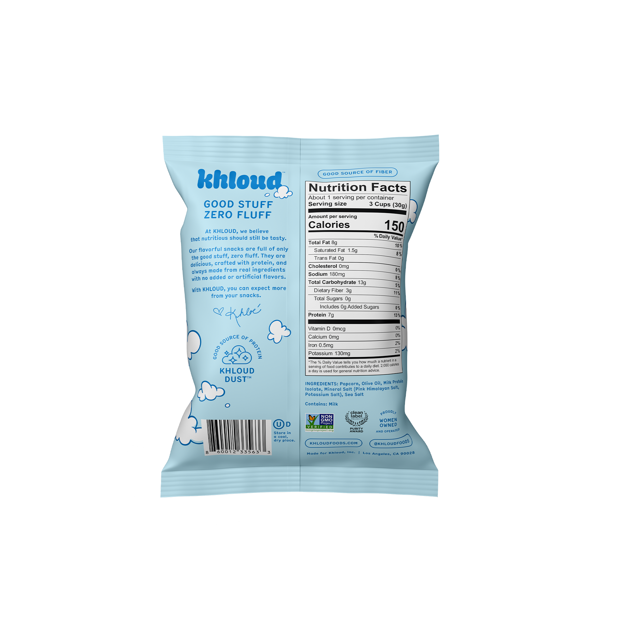 24-Pack | Olive Oil & Sea Salt Protein Popcorn (Snack Size)