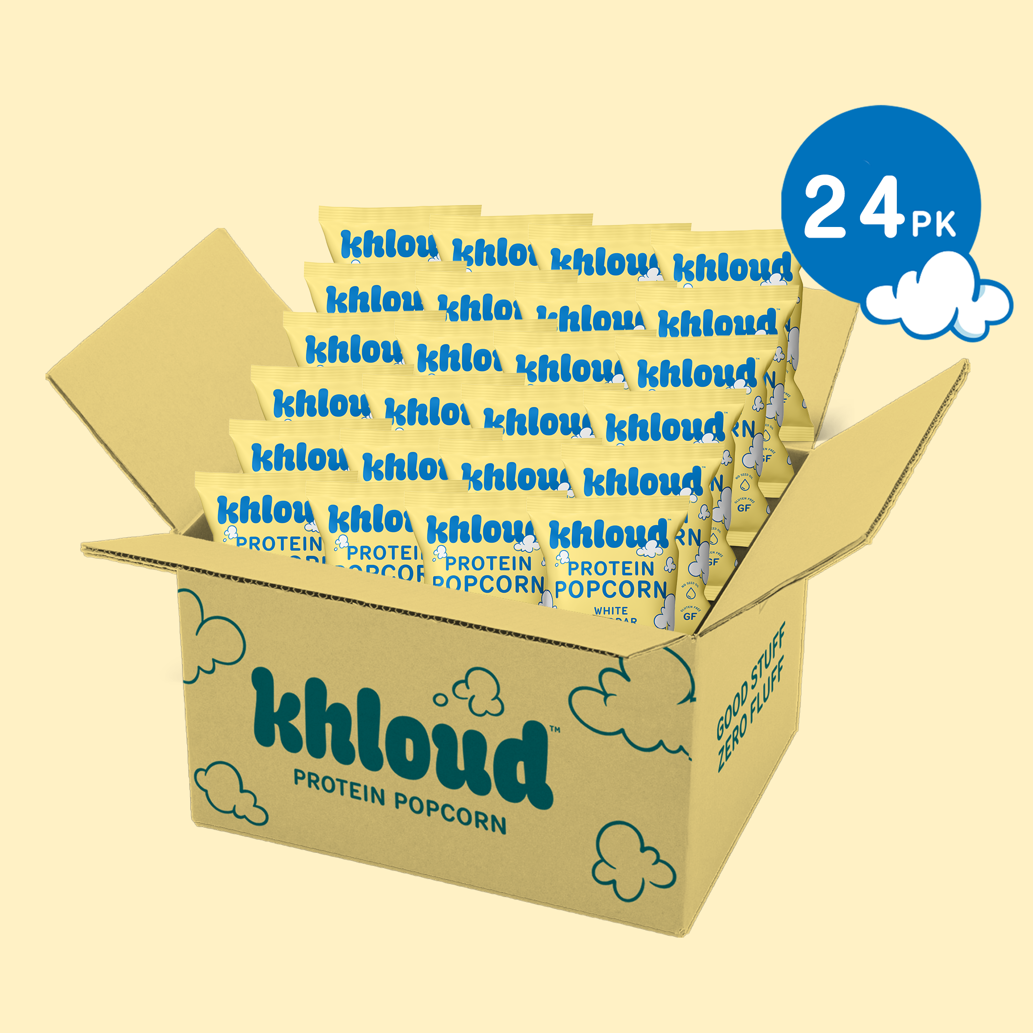 24-Pack | White Cheddar Protein Popcorn (Snack Size)