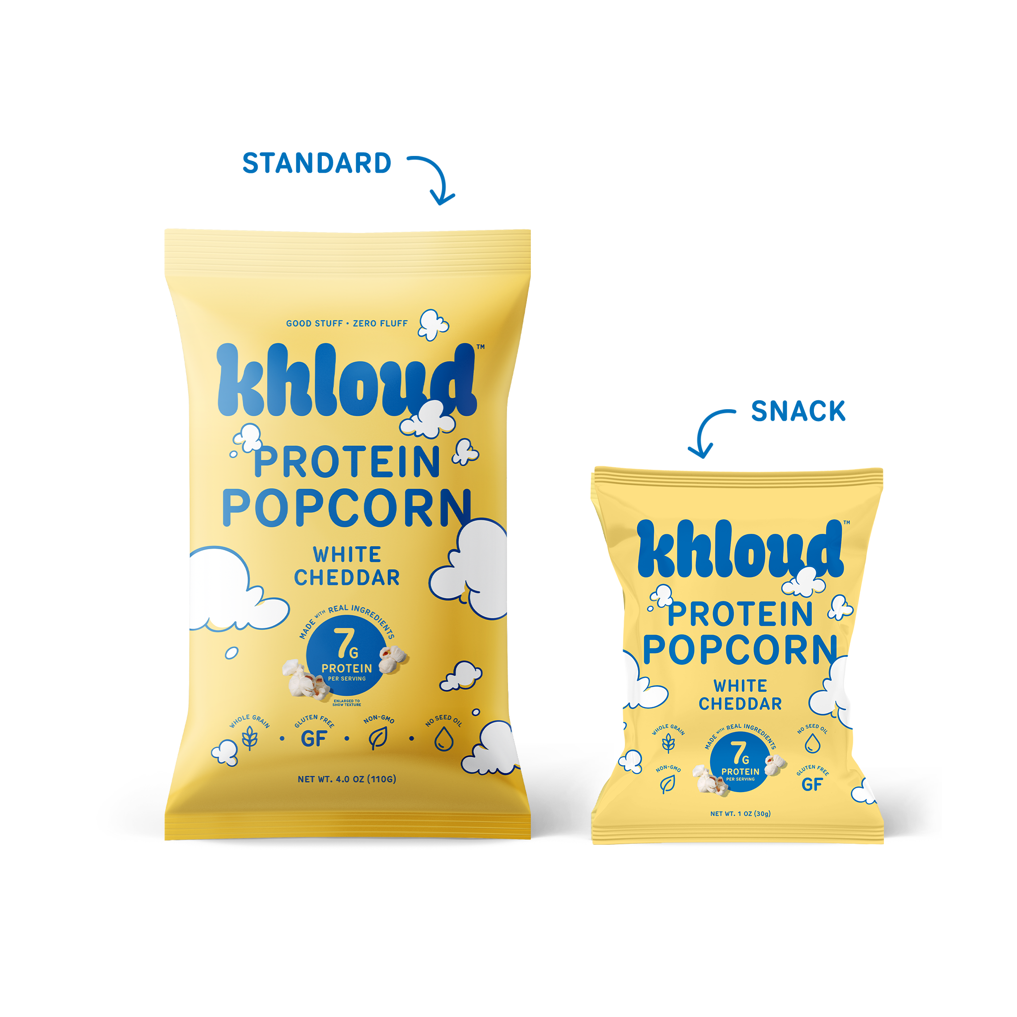 24-Pack | White Cheddar Protein Popcorn (Snack Size)