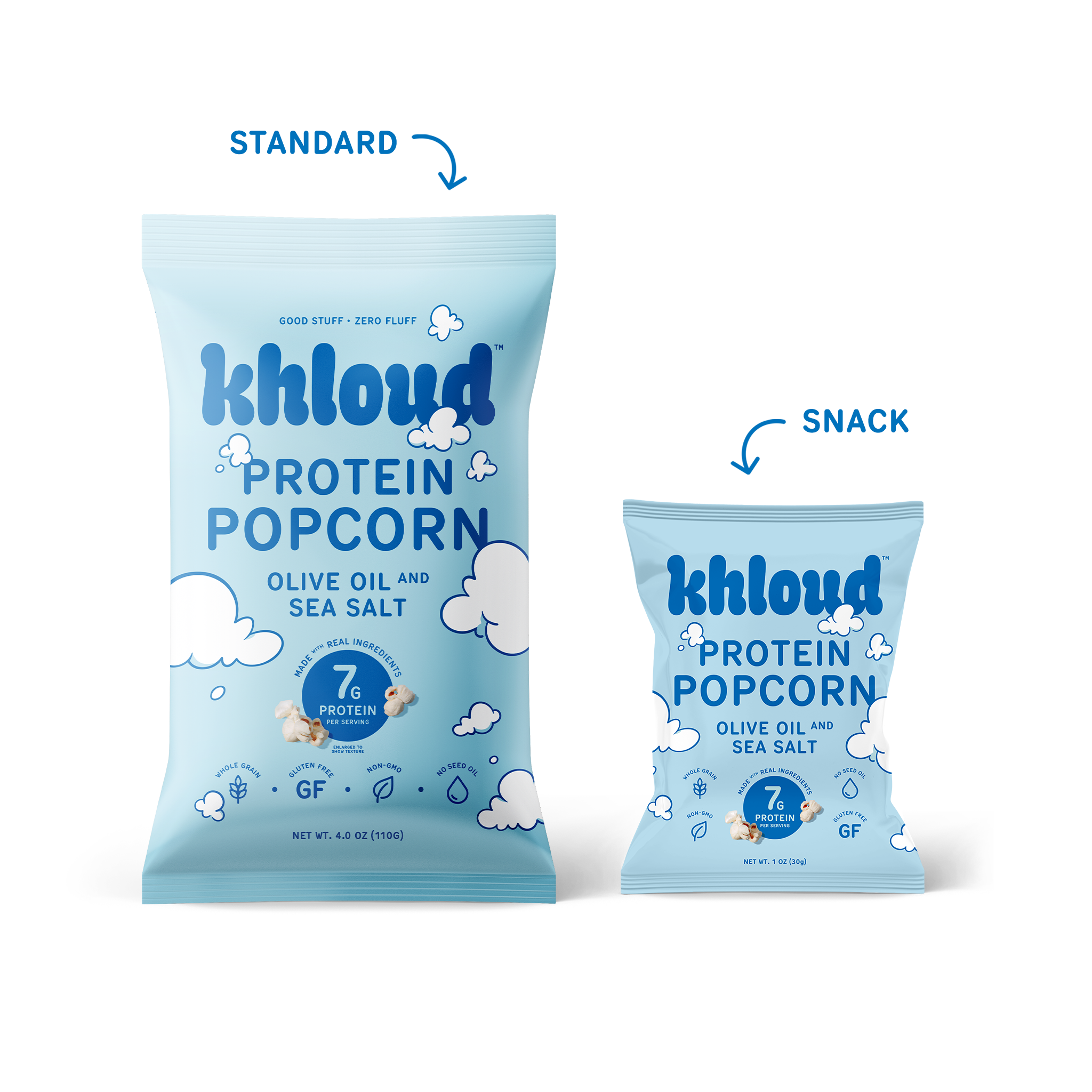 24-Pack | Olive Oil & Sea Salt Protein Popcorn (Snack Size)