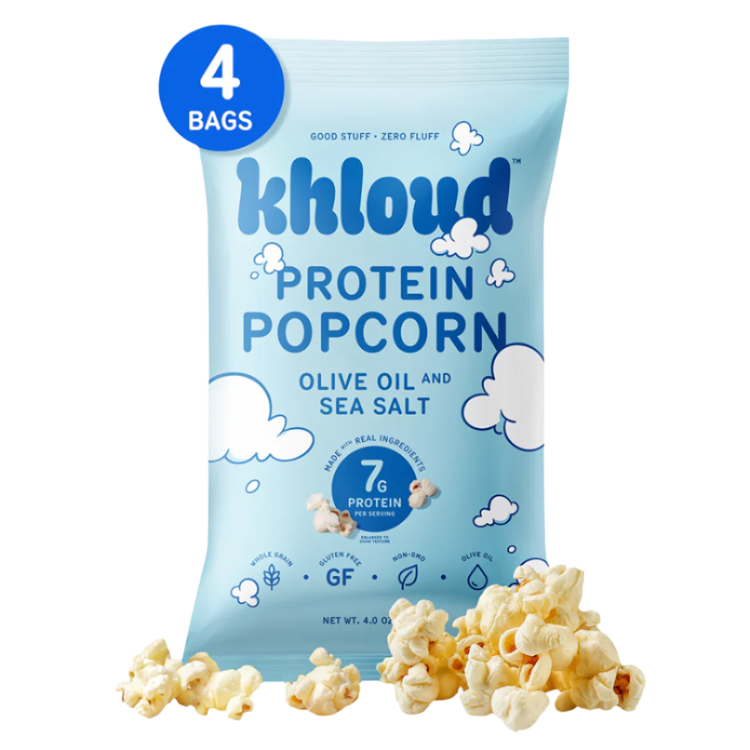 4-Pack | Olive Oil & Sea Salt Protein Popcorn