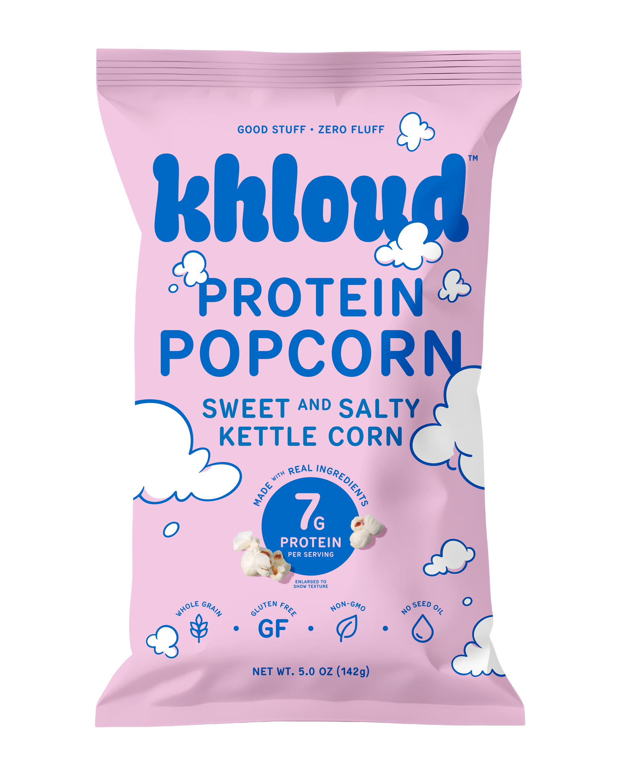 Khloud Sweet & Salty Kettle Corn Protein Popcorn — product image