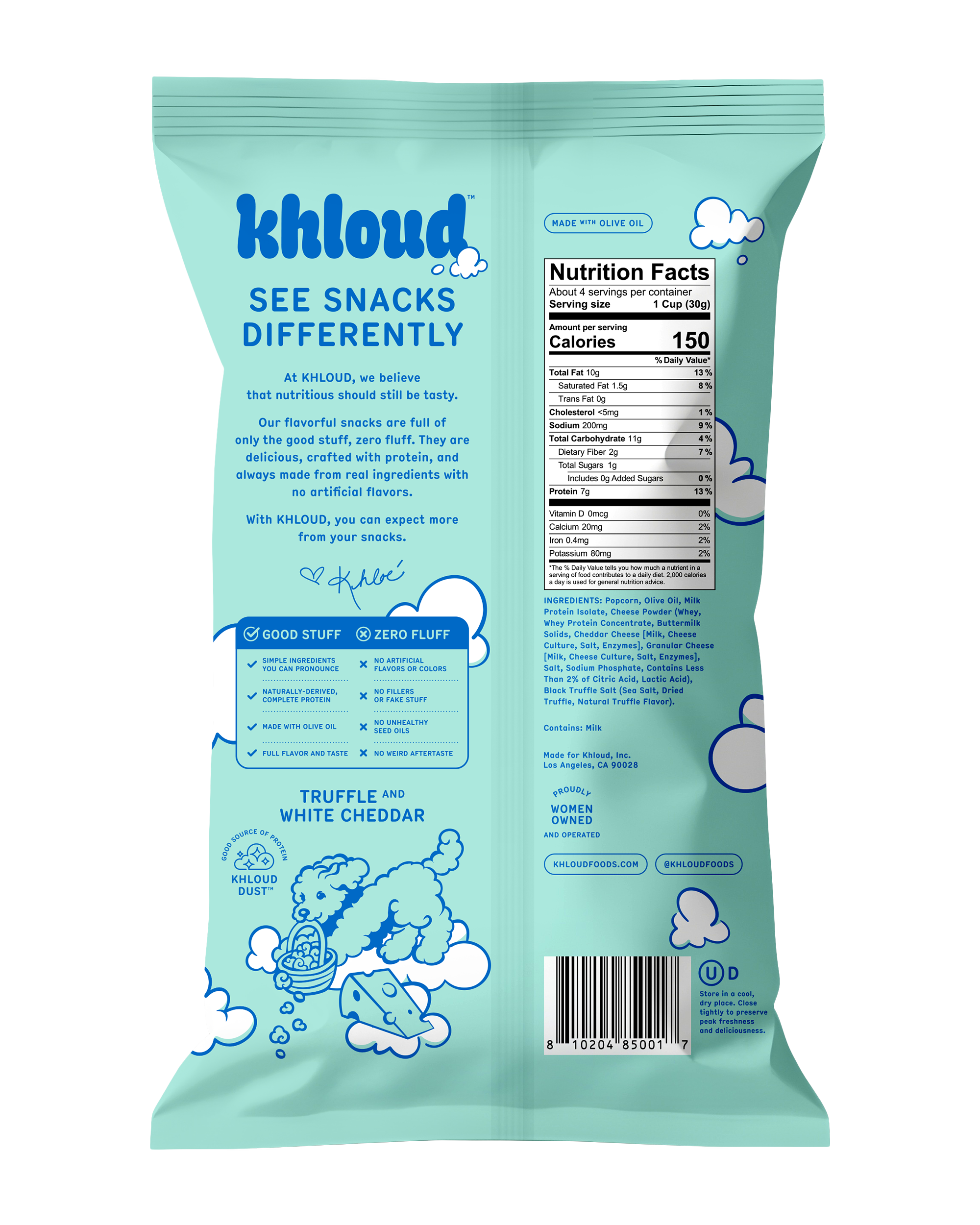 Truffle & White Cheddar Protein Popcorn (Standard Size) - Shop Now at Target