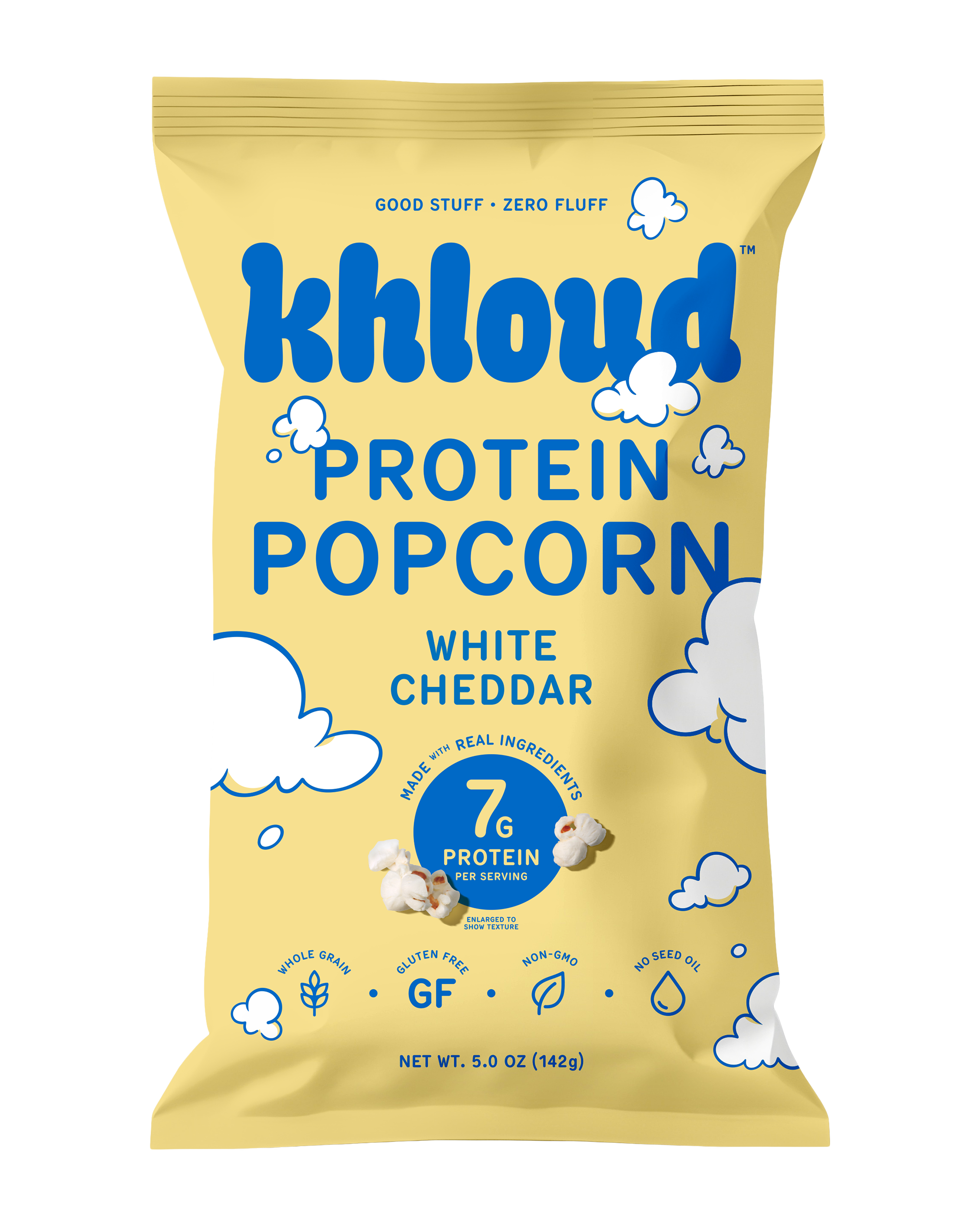 White Cheddar Protein Popcorn (Standard Size)