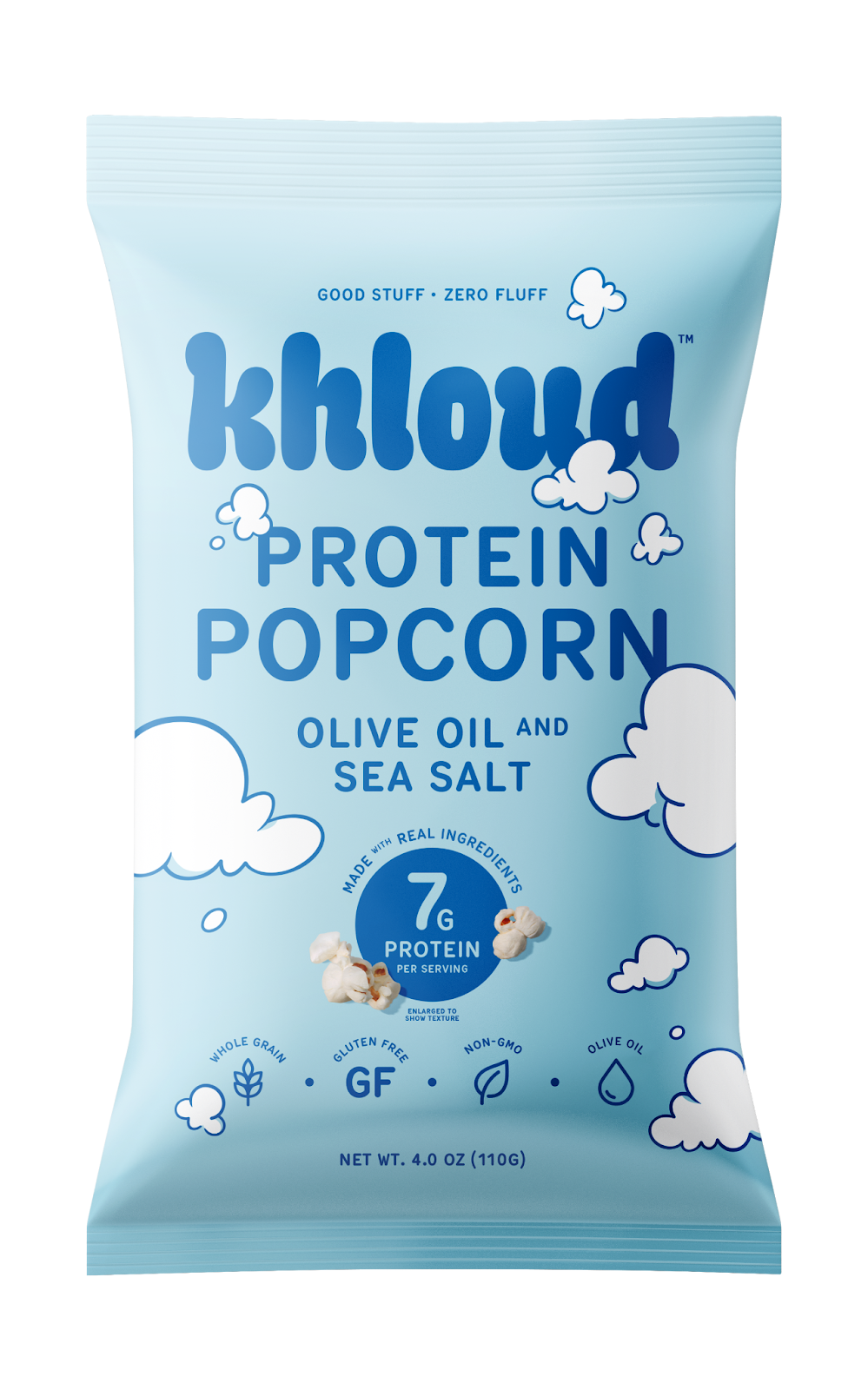 Olive Oil & Sea Salt Protein Popcorn